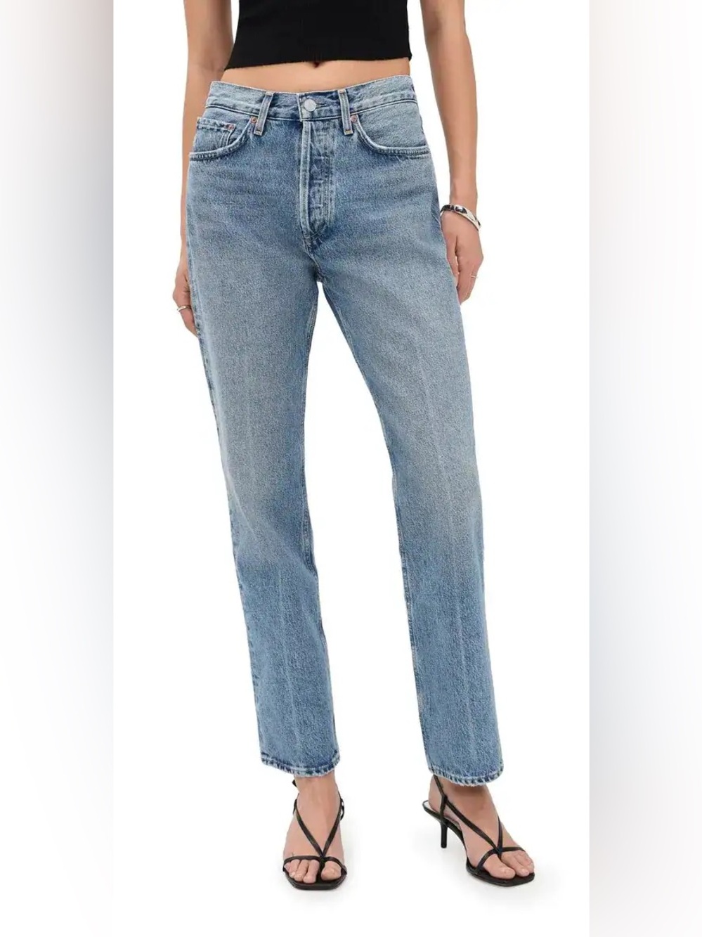 Agolde Lana High Rise Straight Jeans Size 28